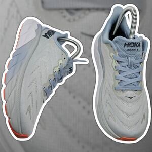 Hoka One One Arahi 6 Blue Fog Women's 6B Road Running Shoes Sneakers Stability